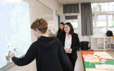 Sensibilisation à l&rsquo;Europe par des BTS à destination des collégiens de Javouhey