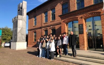 Des lycéens du Collège / Lycée Saint Louis de Châteaulin en Pologne en Octobre 2024