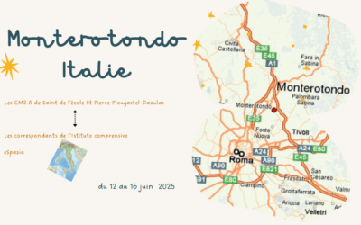 L’école de Saint Pierre de Plougastel-Daoulas en Italie en Juin 2025