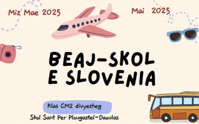 L’école de Saint Pierre de Plougastel-Daoulas en Slovénie en Mai 2025